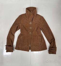 Brown corduroy jacket women vintage