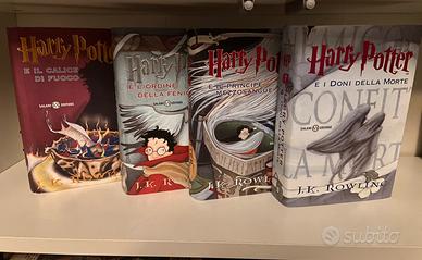 Harry potter libri(dal 4 al 7)