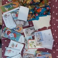 cartoline natalizie e auguri  vintage anni '70