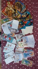 cartoline natalizie e auguri  vintage anni '70