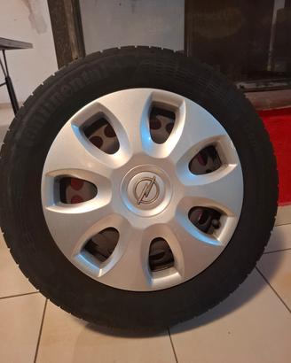 quattro gomme e cerchi 185 65 15 T estive