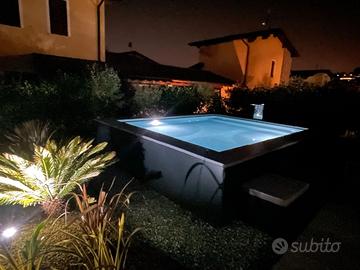 PISCINA SPATIUM  FUORI TERRA AUTOPORTANTE ACCIAIO