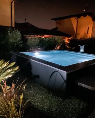 PISCINA SPATIUM  FUORI TERRA AUTOPORTANTE ACCIAIO