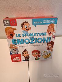 GIOCO SCATOLA LE SFUMATURE DELLE EMOZIONI GRIBAUDO