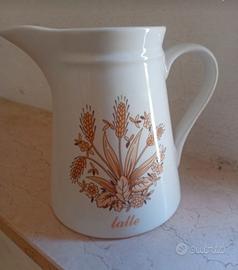 brocche per olio, aceto, e latte