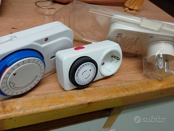 Prese corrente con timer e semplici
