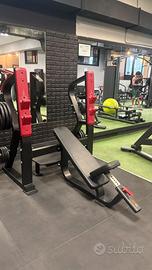 INSIGHT FITNESS INCLINE OLYMPIC BENCH DR005