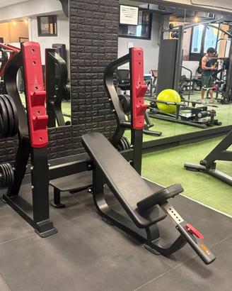 INSIGHT FITNESS INCLINE OLYMPIC BENCH DR005