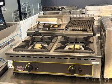 Cucina due fuochi da banco