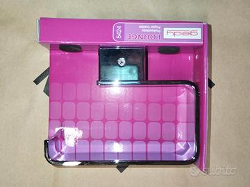 porta rotolo ottone Cromato Gedy