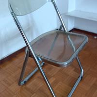 sedia pieghevole vintage