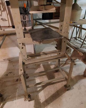 Pressa manuale per prosciutti