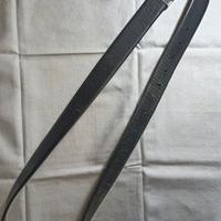 Cintura  in pelle con marchio Calvin Klein