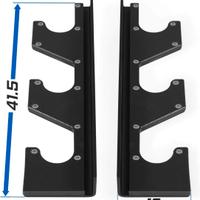 Yes4All Supporto bilancieri orizzontale a parete