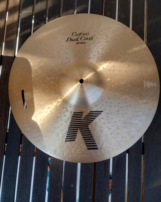 Zildjian K Custom Dark Crash 18 riparato 