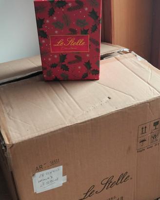 Stock 18 Scatole Natalizie "Le Stelle" Nuovissime