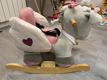 cavalluccio a dondolo bambini 0/3 anni