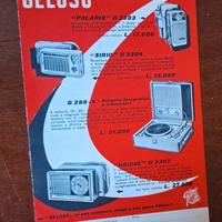 Pubblicità Geloso Transistors (1961)