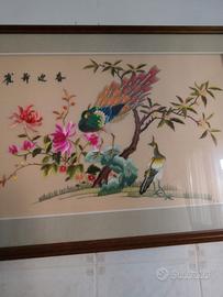 quadro cinese fatto a mano 
