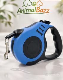 Guinaglio Blu 3 metri cane piccolo medio