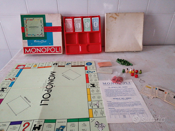 Monopoli editrice giochi anni 80. Scatola quadrata