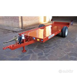 Rimorchio monoasse cr 10c porta bins o cassette