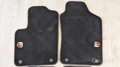 Set tappetini pedane 4 pezzi originali abarth
