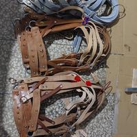 cavezze in cuoio rinforzate 