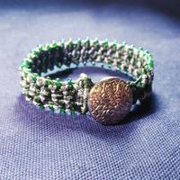 braccialetto artigianale in Macramé