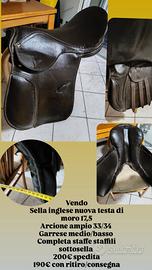 sella 17,5 nuova completa 