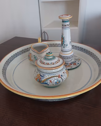 Set ceramica Montanari Deruta 