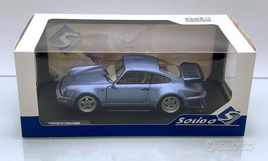 Solido Porsche 964 Horizon Blue 1:18 diecast