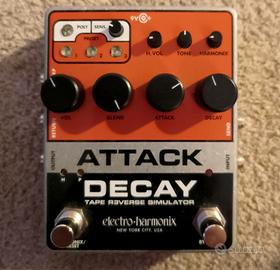 Ehx Attack Decay effetto chitarra