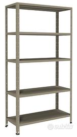 Scaffale in kit 5 ripiani L 100 x P 40 x H 188 cm