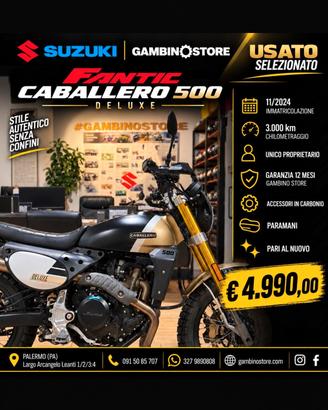 Fantic Motor Caballero 500 Deluxe - 3.000 km