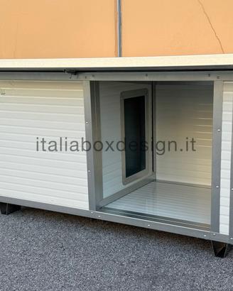 Cuccia con veranda coibentata