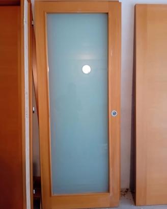 Porte interne legno e vetro