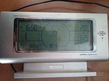 orologio stazione meteo