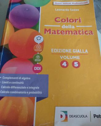 i colori della matematica 4 5