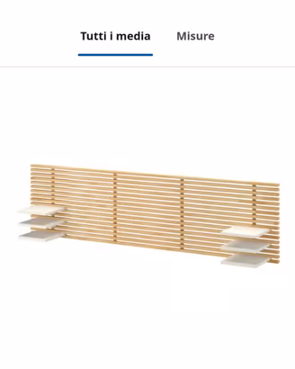 Testiera Letto matrimoniale ikea mandal