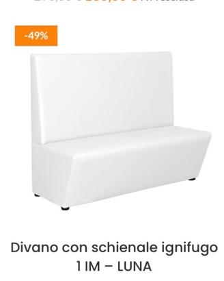 Divani per Night Club e Discoteche – Ignifughi