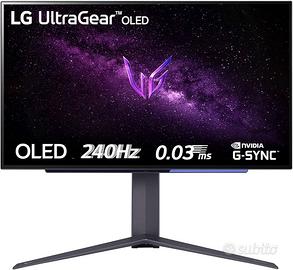 monitor 27 pollici oled LG 27GR95QE