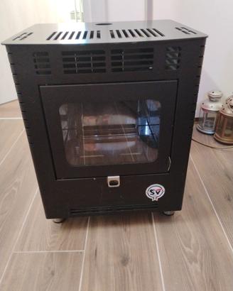stufa bioetanolo 3kw ventilata