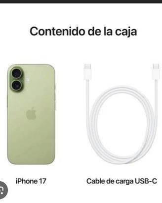 Iphone 17 verde 256gb