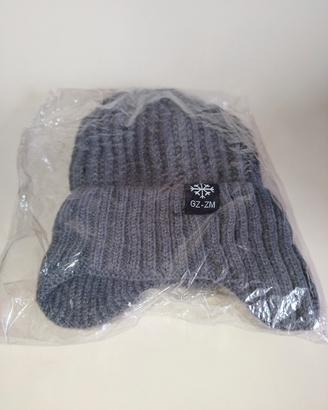 Cappello Unisex Taglia Unica Maglia a Coste