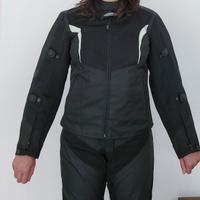 Tuta da moto donna spezzata taglia M