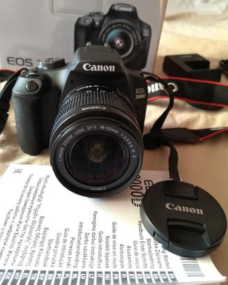 Fotocamera Reflex Canon EOS 2000D
