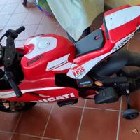 moto elettrica bambino ducati rossa 12v peg perego