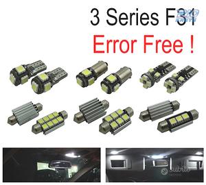 KIT 13 LAMPADE LED INTERNE BMW SERIE 3 F31 WAGON T