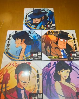 Lupin 3 Stampe a Colorr con cornice n.5